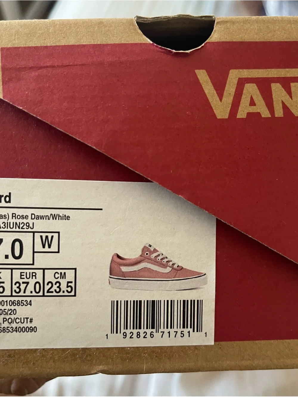 Vans low top
